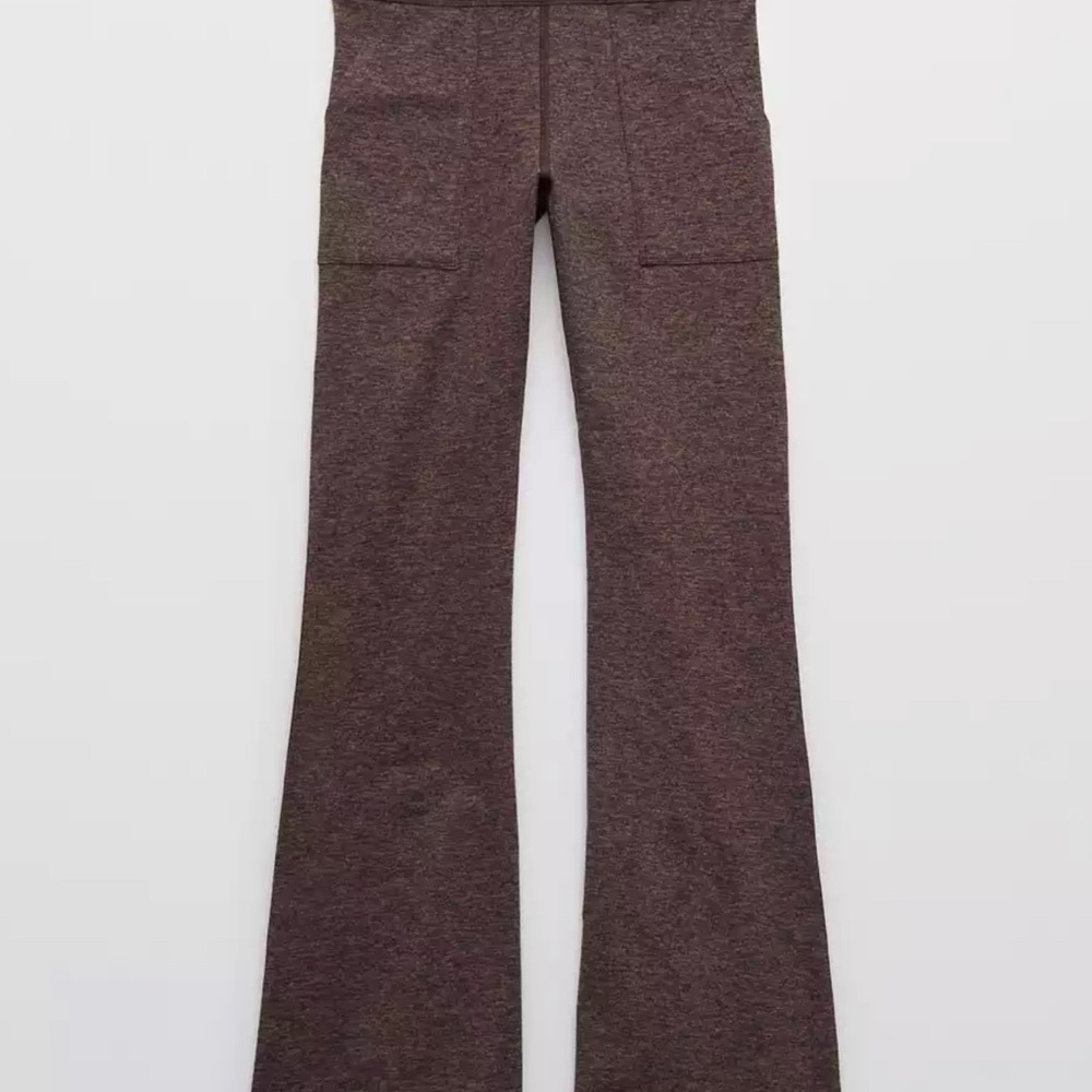 OFFLINE By Aerie The Hugger High Waisted Foldover Flare Legging - Picture 6 of 10